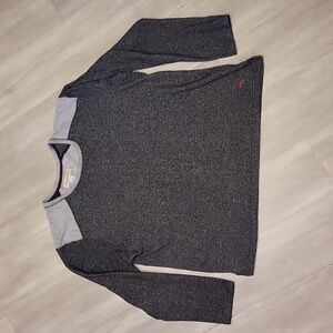 🛍Tommy Bahama Mens XXL Charcoal Grey Fleece Lined Lightweight Pullover Sweater‎